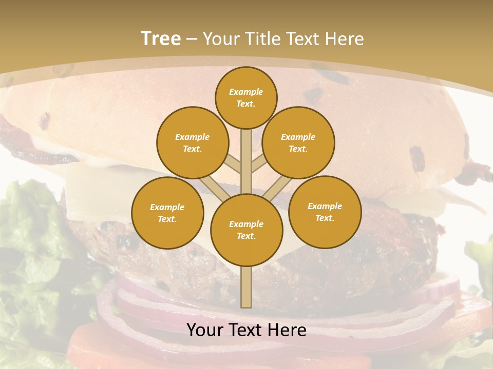 Food Cheeseburger Beef PowerPoint Template