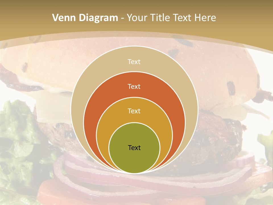 Food Cheeseburger Beef PowerPoint Template