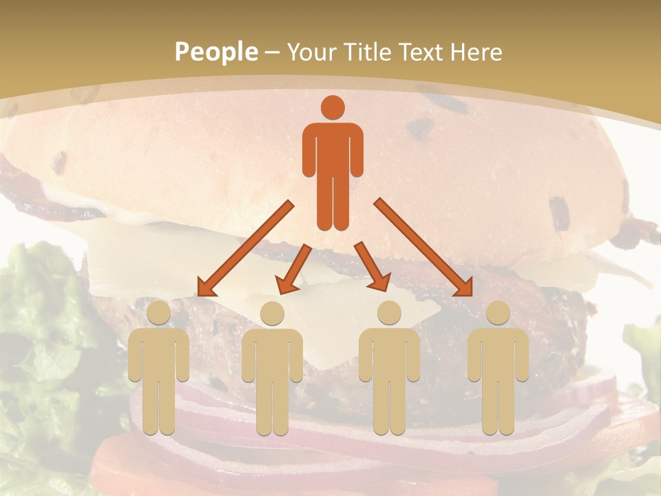 Food Cheeseburger Beef PowerPoint Template