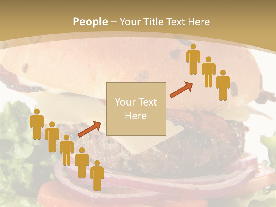 Food Cheeseburger Beef PowerPoint Template