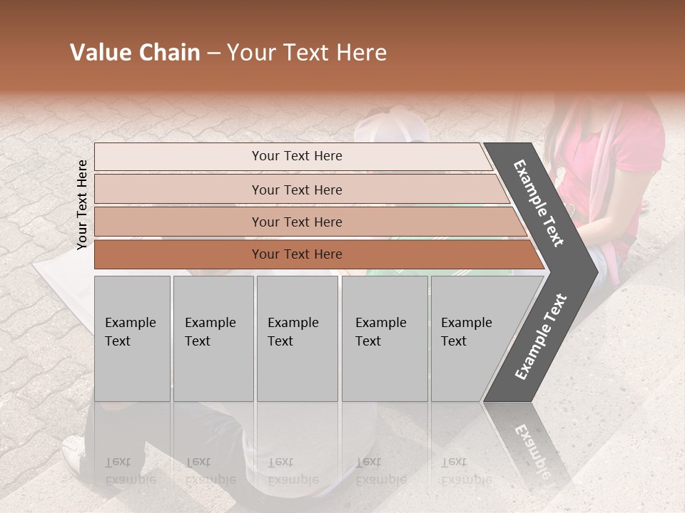 College Sunglasses Cap PowerPoint Template