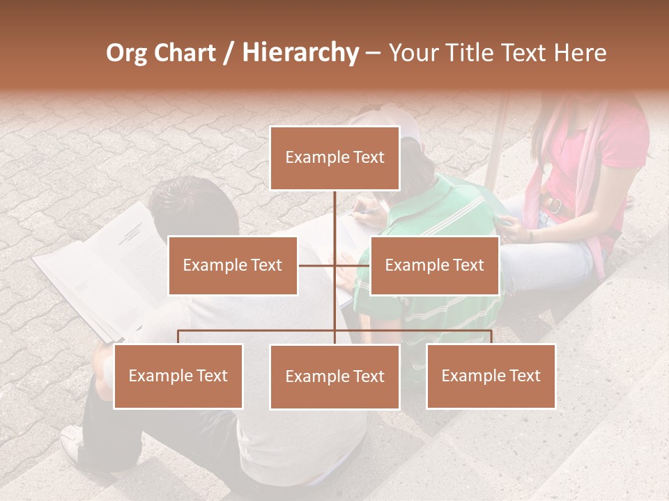 College Sunglasses Cap PowerPoint Template