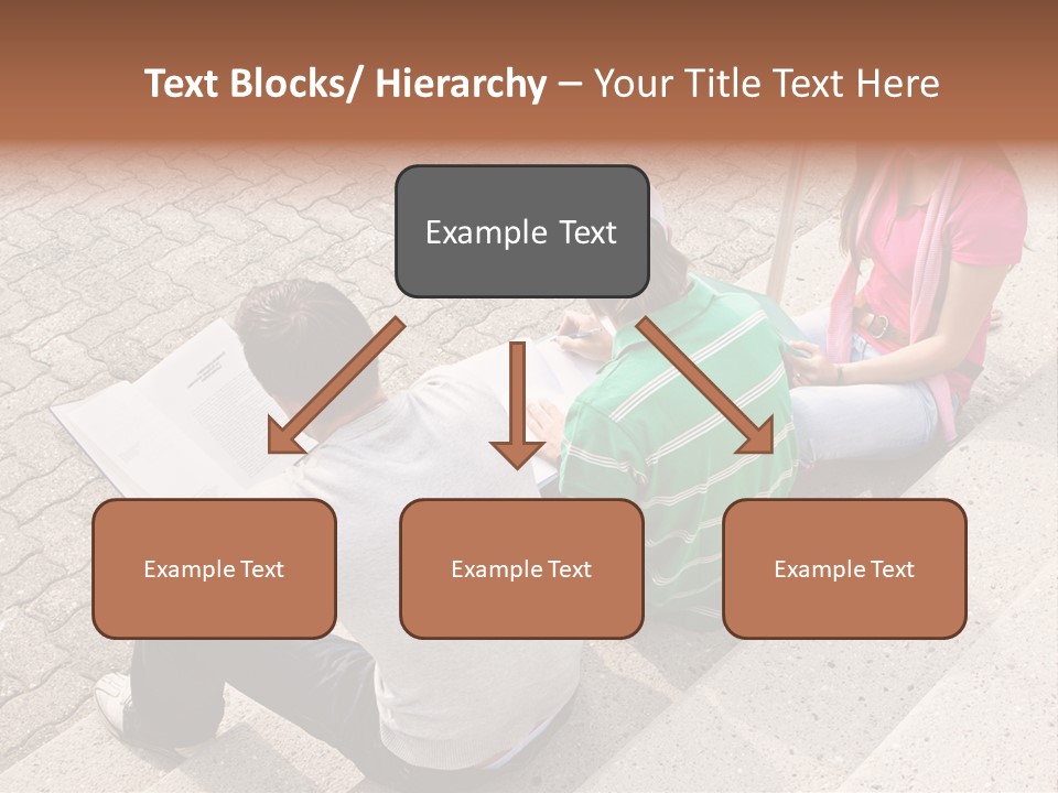 College Sunglasses Cap PowerPoint Template