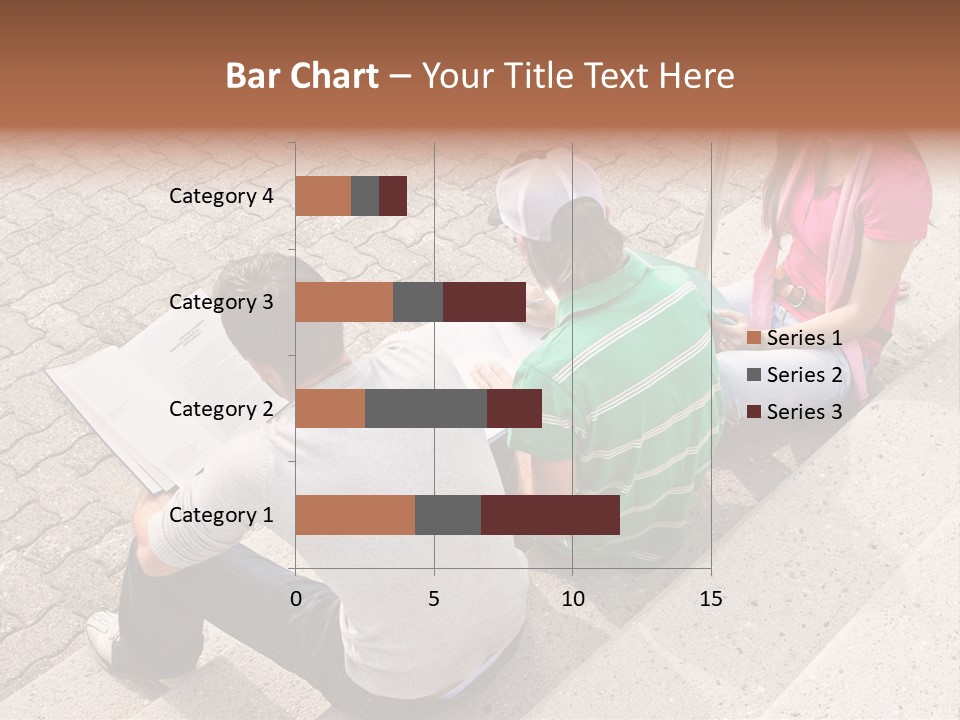College Sunglasses Cap PowerPoint Template