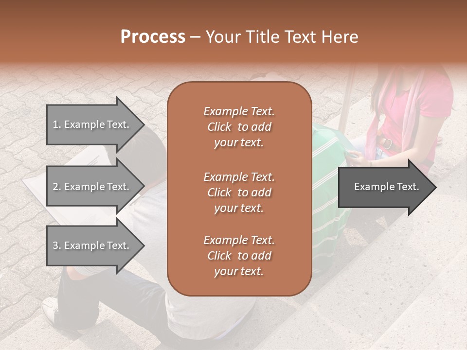 College Sunglasses Cap PowerPoint Template