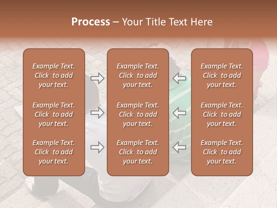 College Sunglasses Cap PowerPoint Template