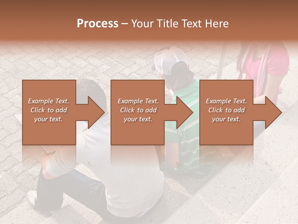 College Sunglasses Cap PowerPoint Template