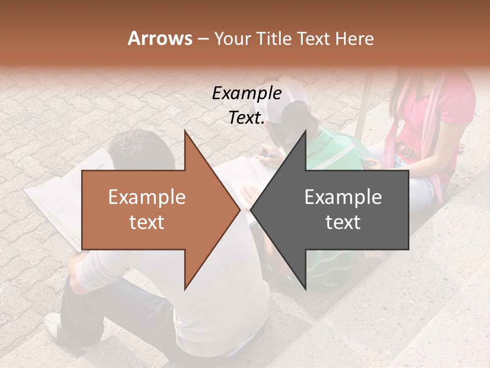 College Sunglasses Cap PowerPoint Template