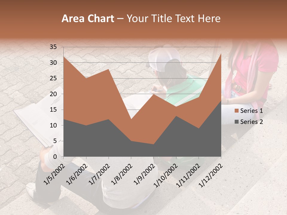 College Sunglasses Cap PowerPoint Template