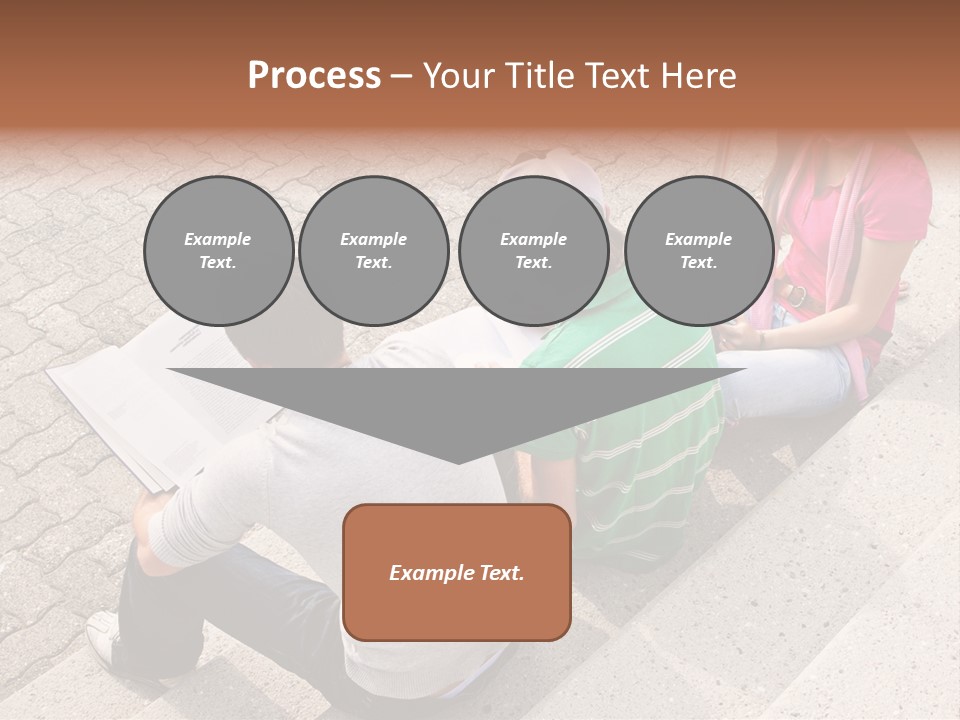 College Sunglasses Cap PowerPoint Template