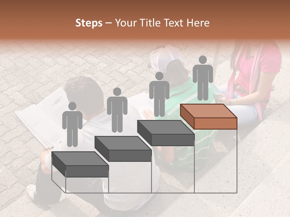 College Sunglasses Cap PowerPoint Template