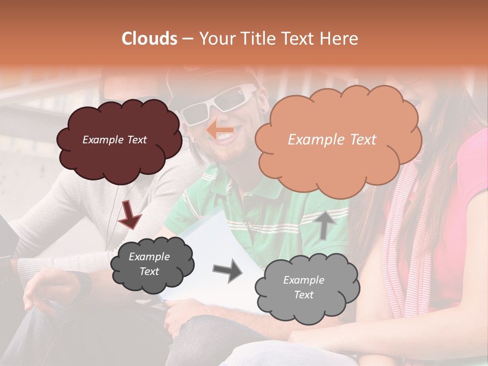 Music Wall School PowerPoint Template