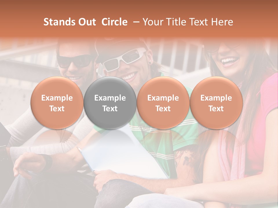 Music Wall School PowerPoint Template