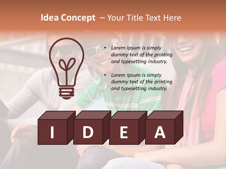 Music Wall School PowerPoint Template