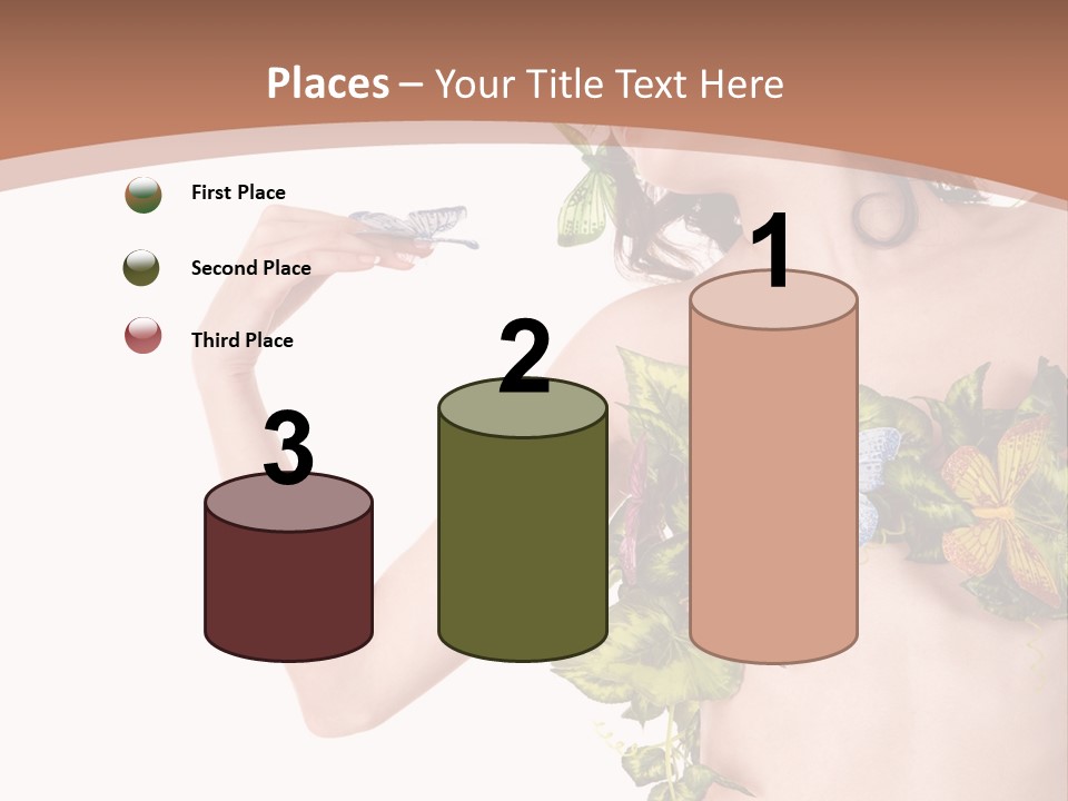 Nymph Floral Pretty PowerPoint Template