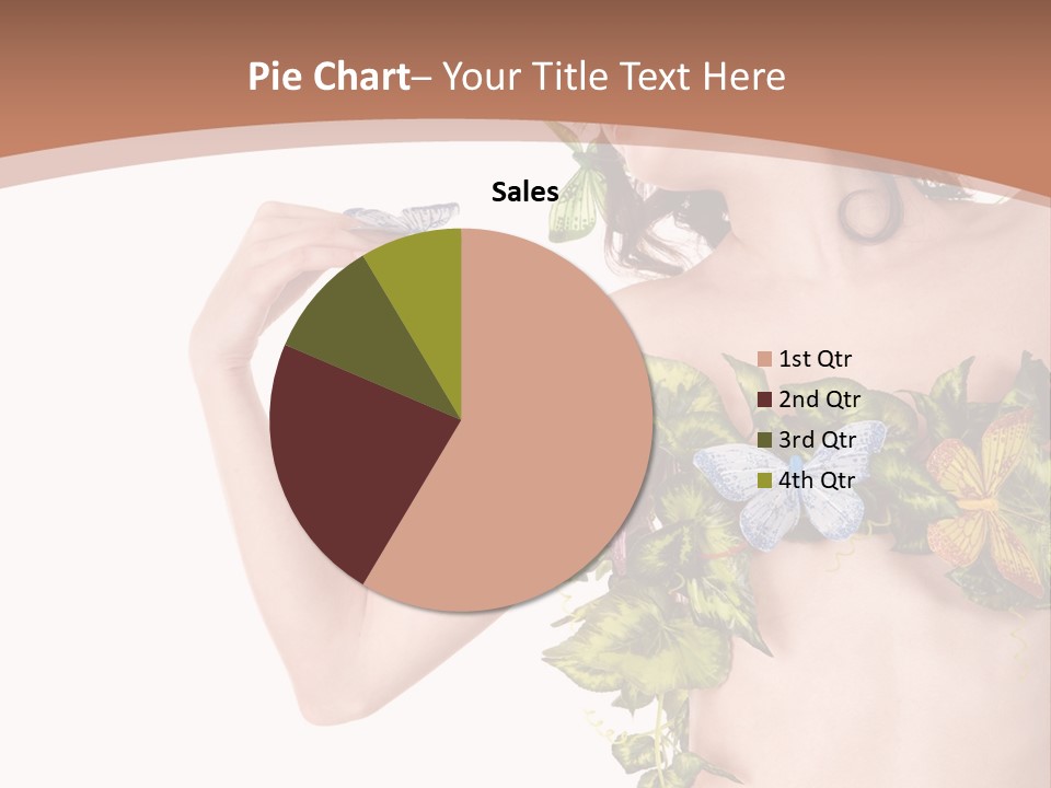 Nymph Floral Pretty PowerPoint Template