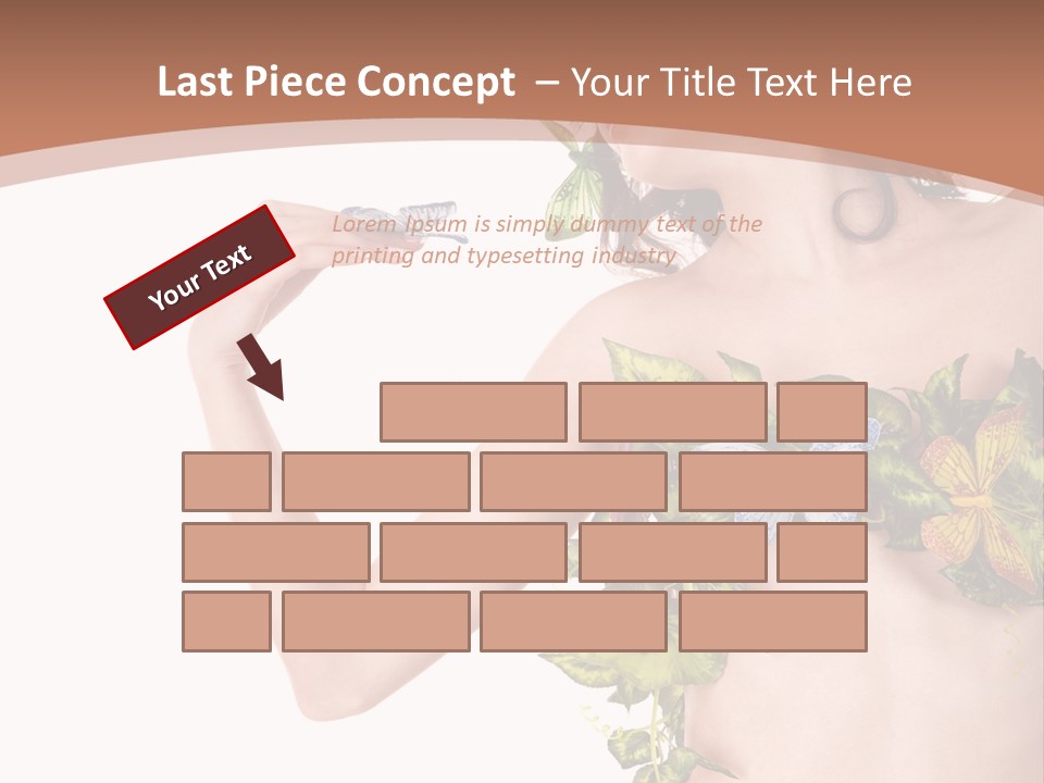 Nymph Floral Pretty PowerPoint Template