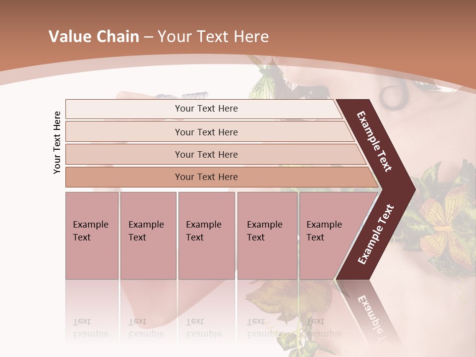 Nymph Floral Pretty PowerPoint Template