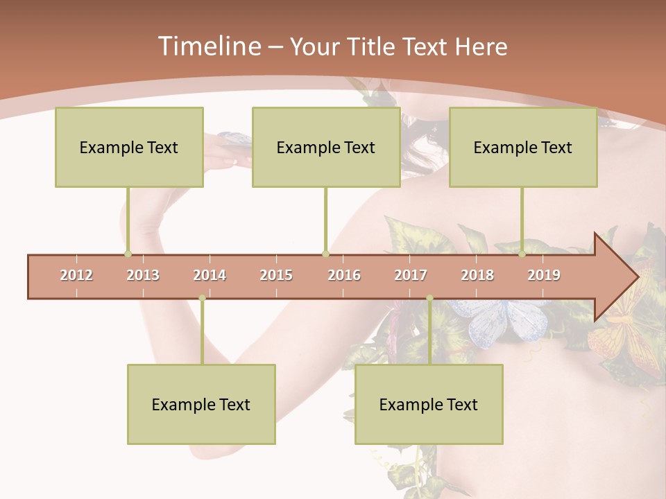 Nymph Floral Pretty PowerPoint Template