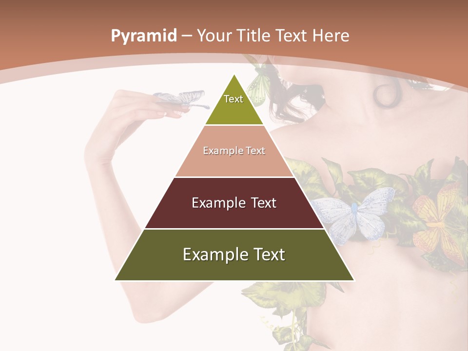 Nymph Floral Pretty PowerPoint Template