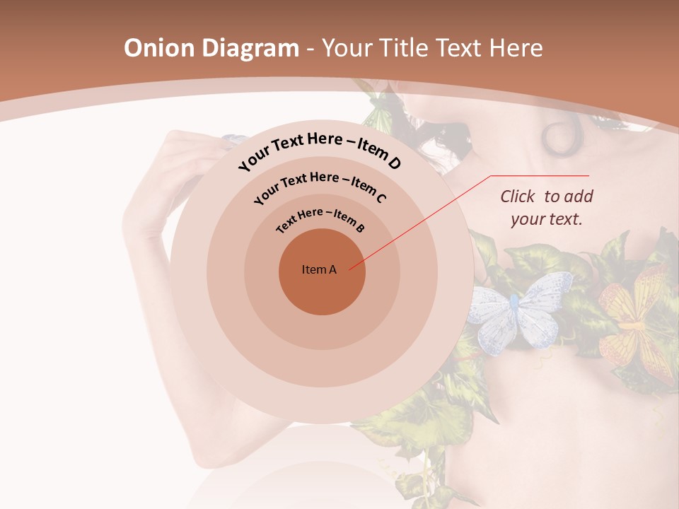 Nymph Floral Pretty PowerPoint Template