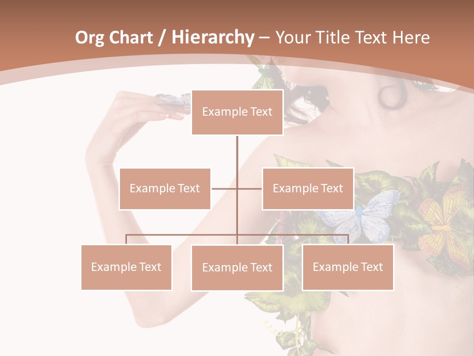 Nymph Floral Pretty PowerPoint Template