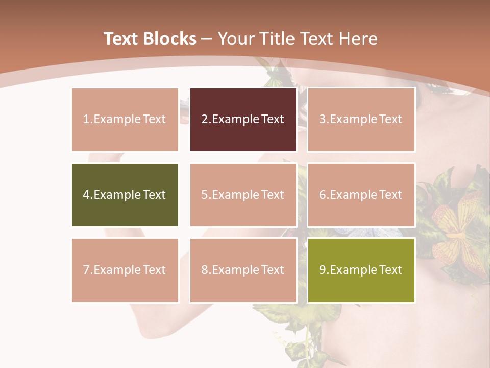 Nymph Floral Pretty PowerPoint Template