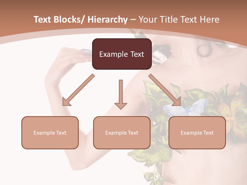 Nymph Floral Pretty PowerPoint Template