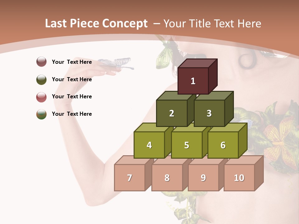 Nymph Floral Pretty PowerPoint Template