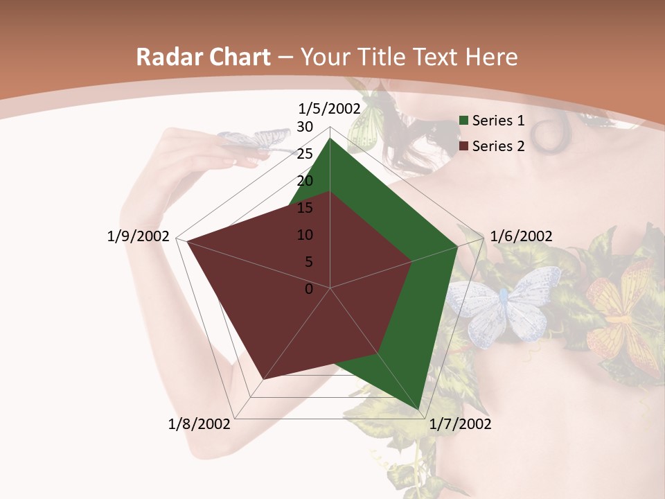 Nymph Floral Pretty PowerPoint Template