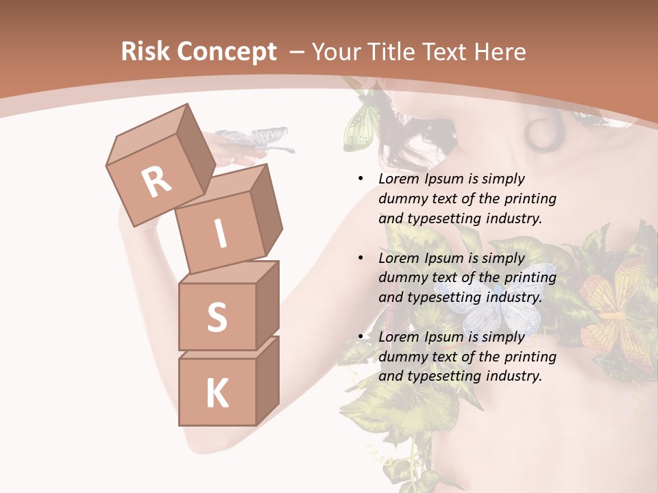 Nymph Floral Pretty PowerPoint Template