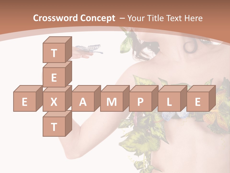 Nymph Floral Pretty PowerPoint Template