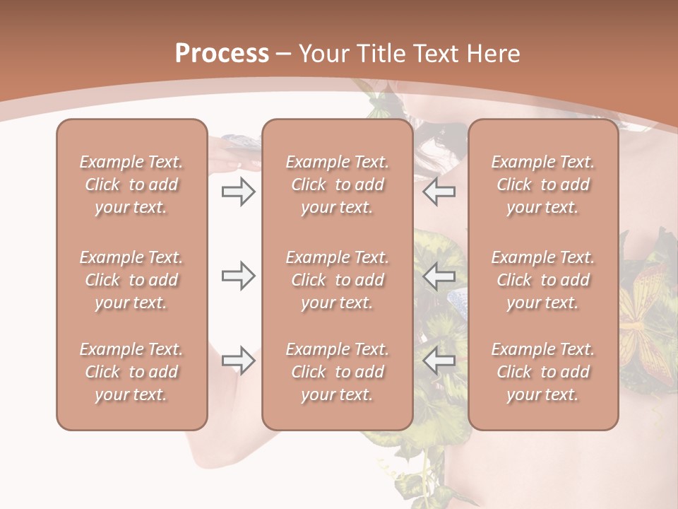 Nymph Floral Pretty PowerPoint Template