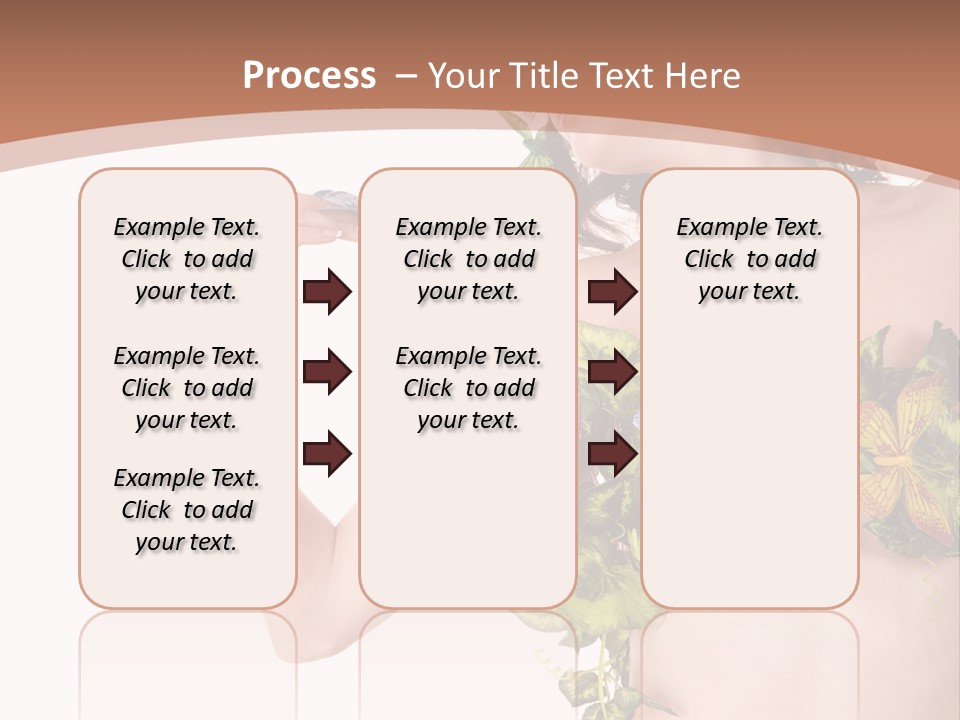 Nymph Floral Pretty PowerPoint Template