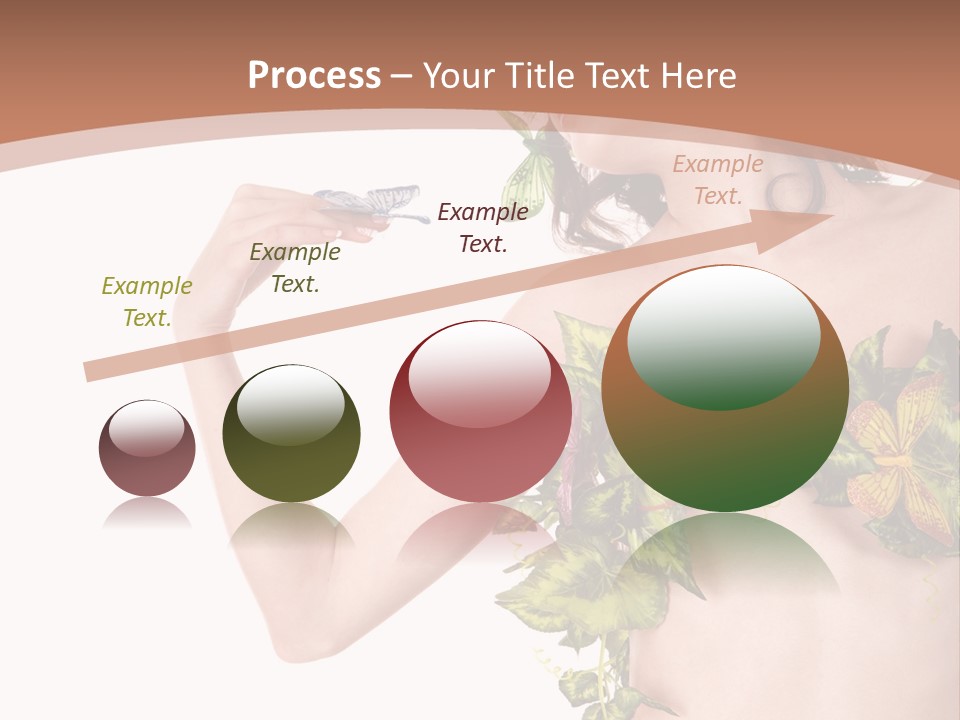 Nymph Floral Pretty PowerPoint Template