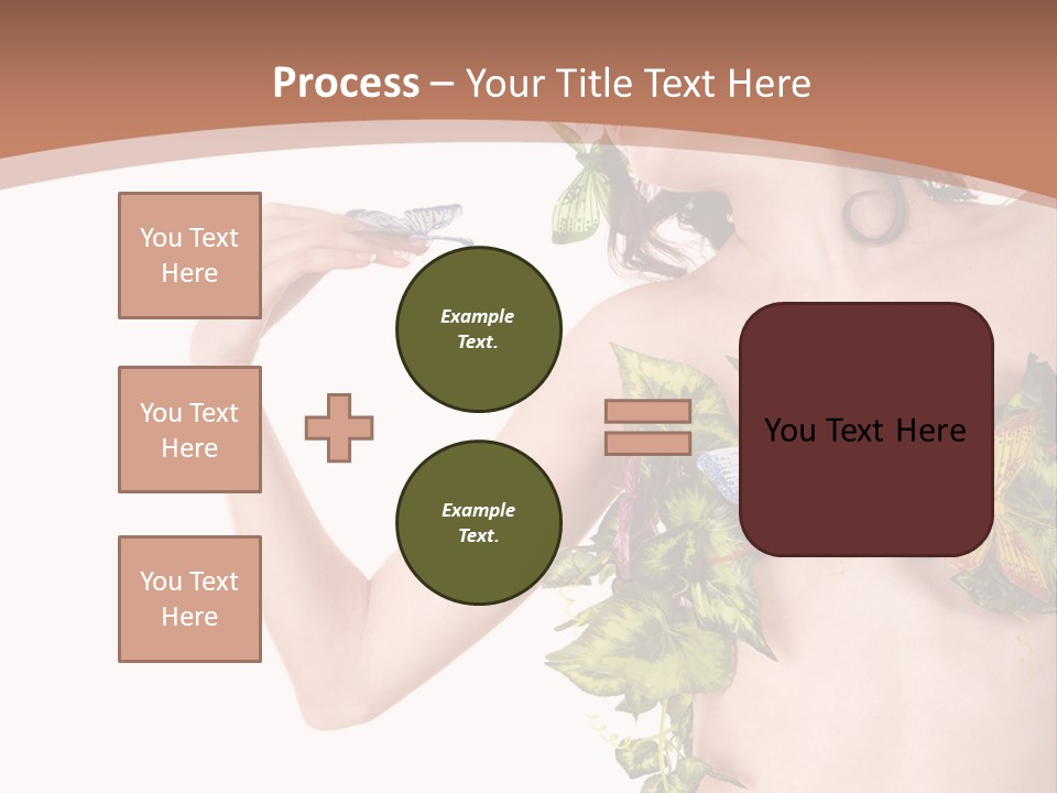 Nymph Floral Pretty PowerPoint Template