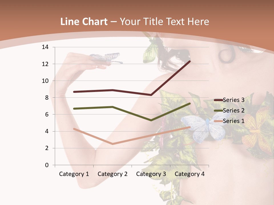 Nymph Floral Pretty PowerPoint Template