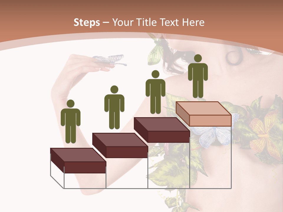 Nymph Floral Pretty PowerPoint Template