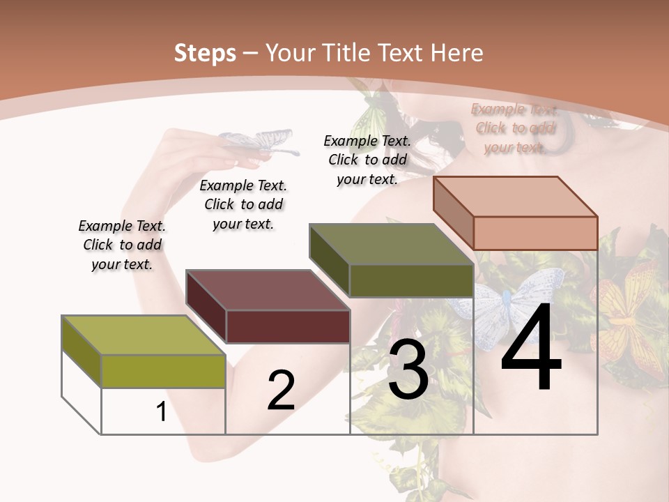 Nymph Floral Pretty PowerPoint Template