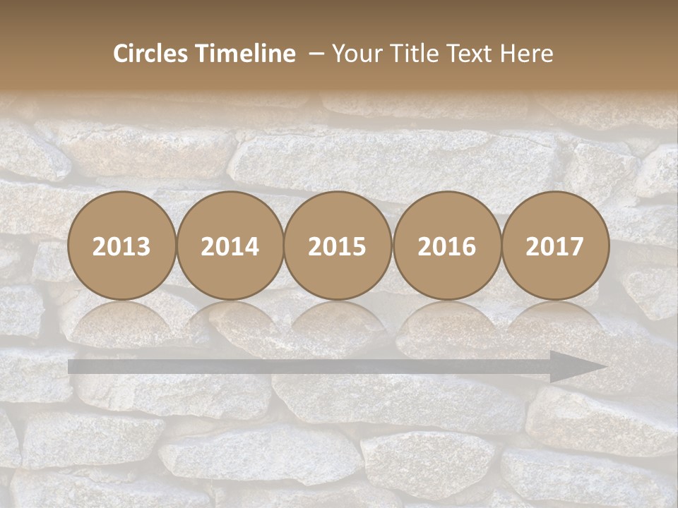 Brick Shape Pattern PowerPoint Template