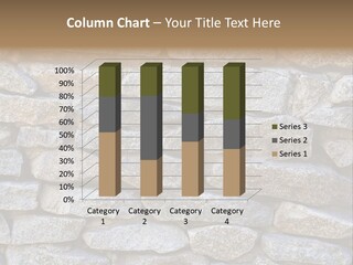 Brick Shape Pattern PowerPoint Template