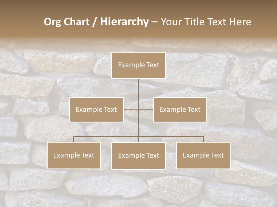 Brick Shape Pattern PowerPoint Template