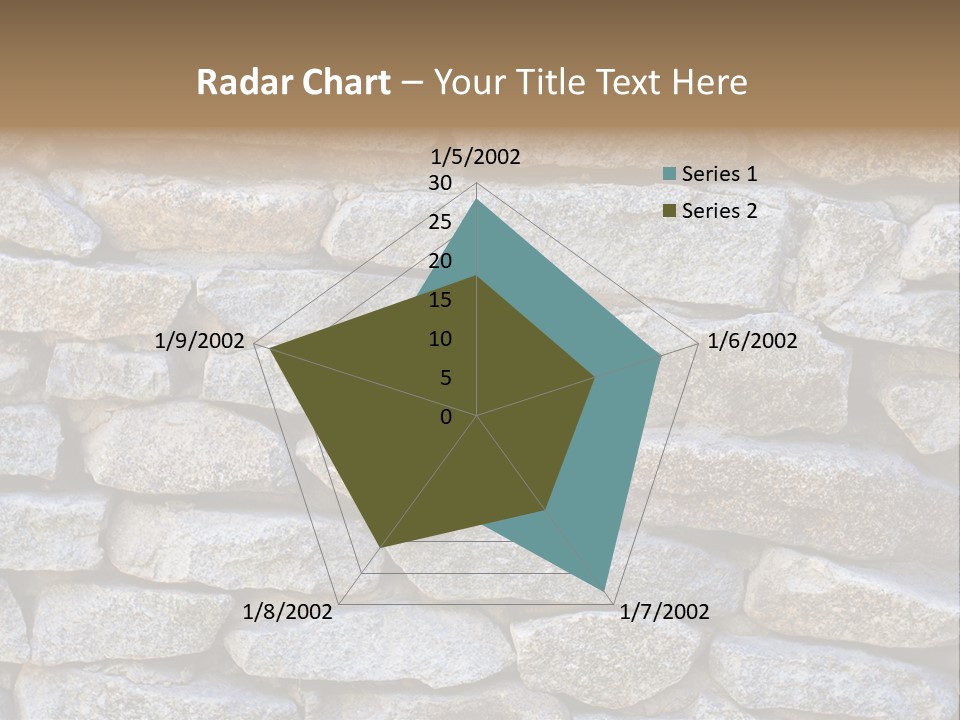 Brick Shape Pattern PowerPoint Template