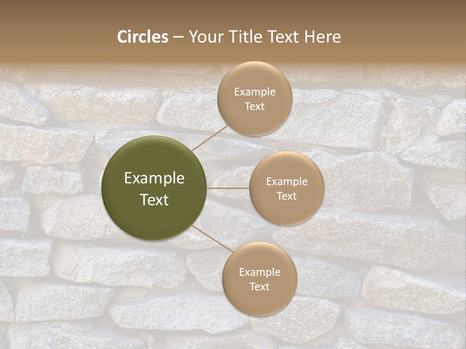 Brick Shape Pattern PowerPoint Template