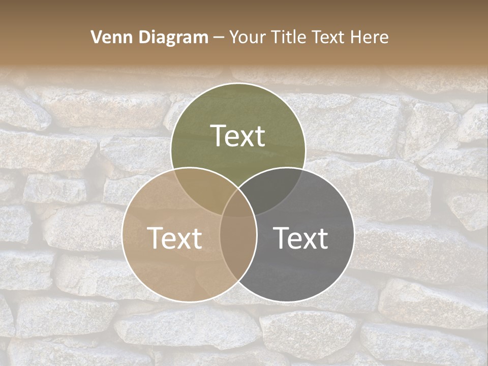 Brick Shape Pattern PowerPoint Template