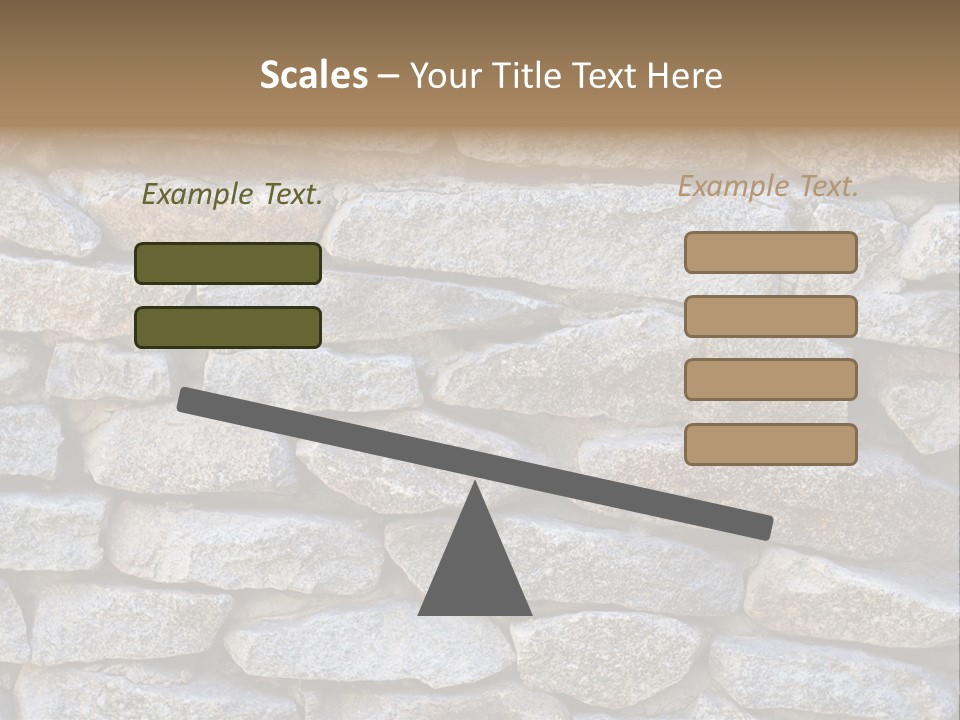 Brick Shape Pattern PowerPoint Template