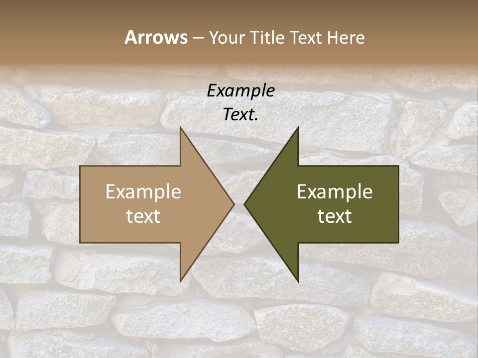 Brick Shape Pattern PowerPoint Template