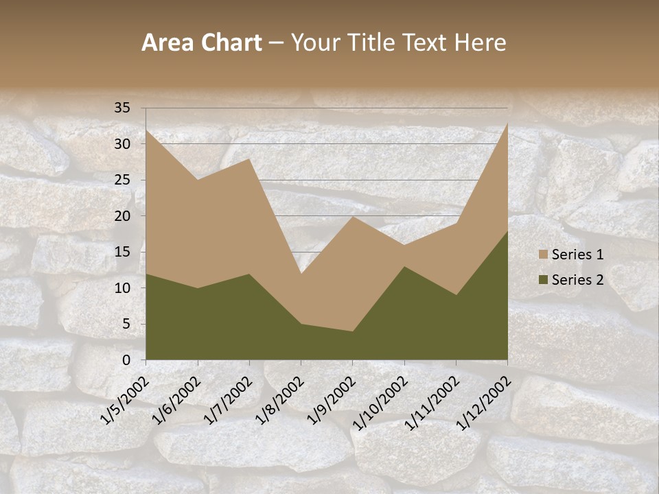 Brick Shape Pattern PowerPoint Template