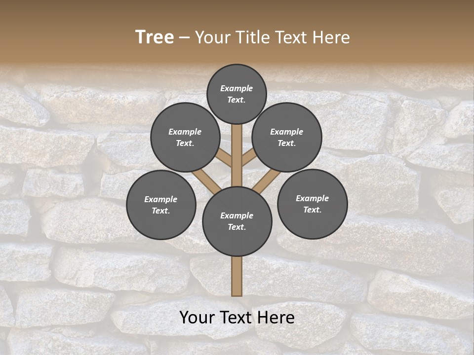 Brick Shape Pattern PowerPoint Template
