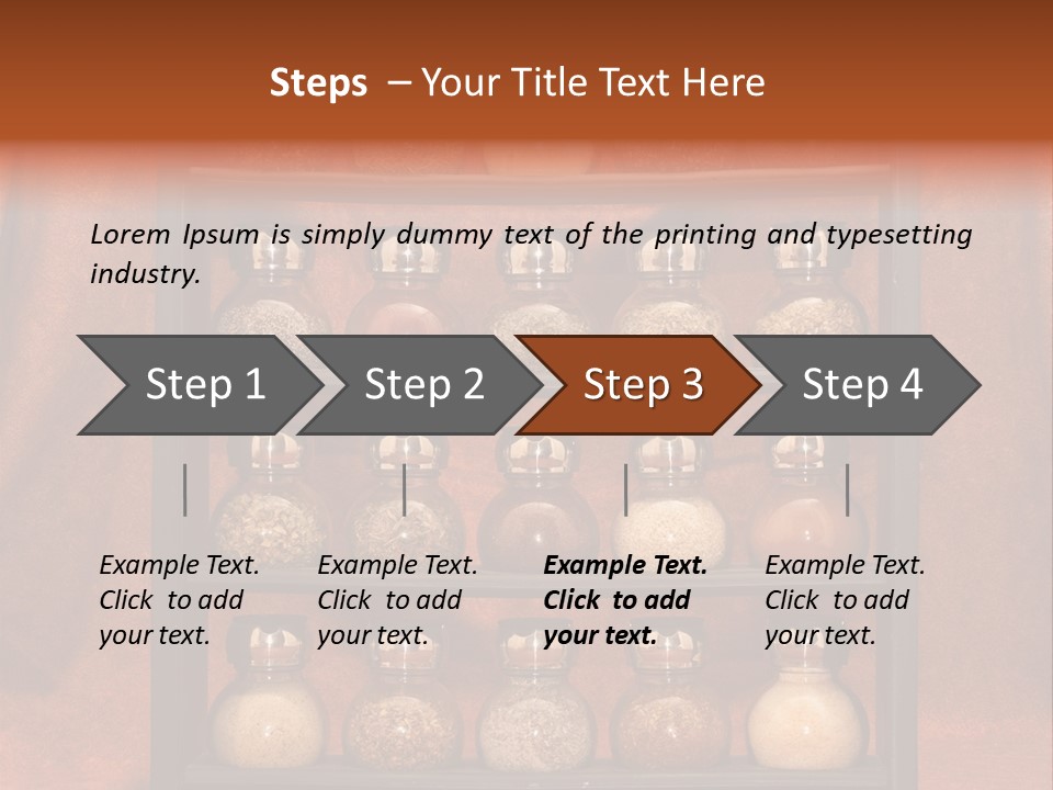 Pepper Cilantro Bitter PowerPoint Template